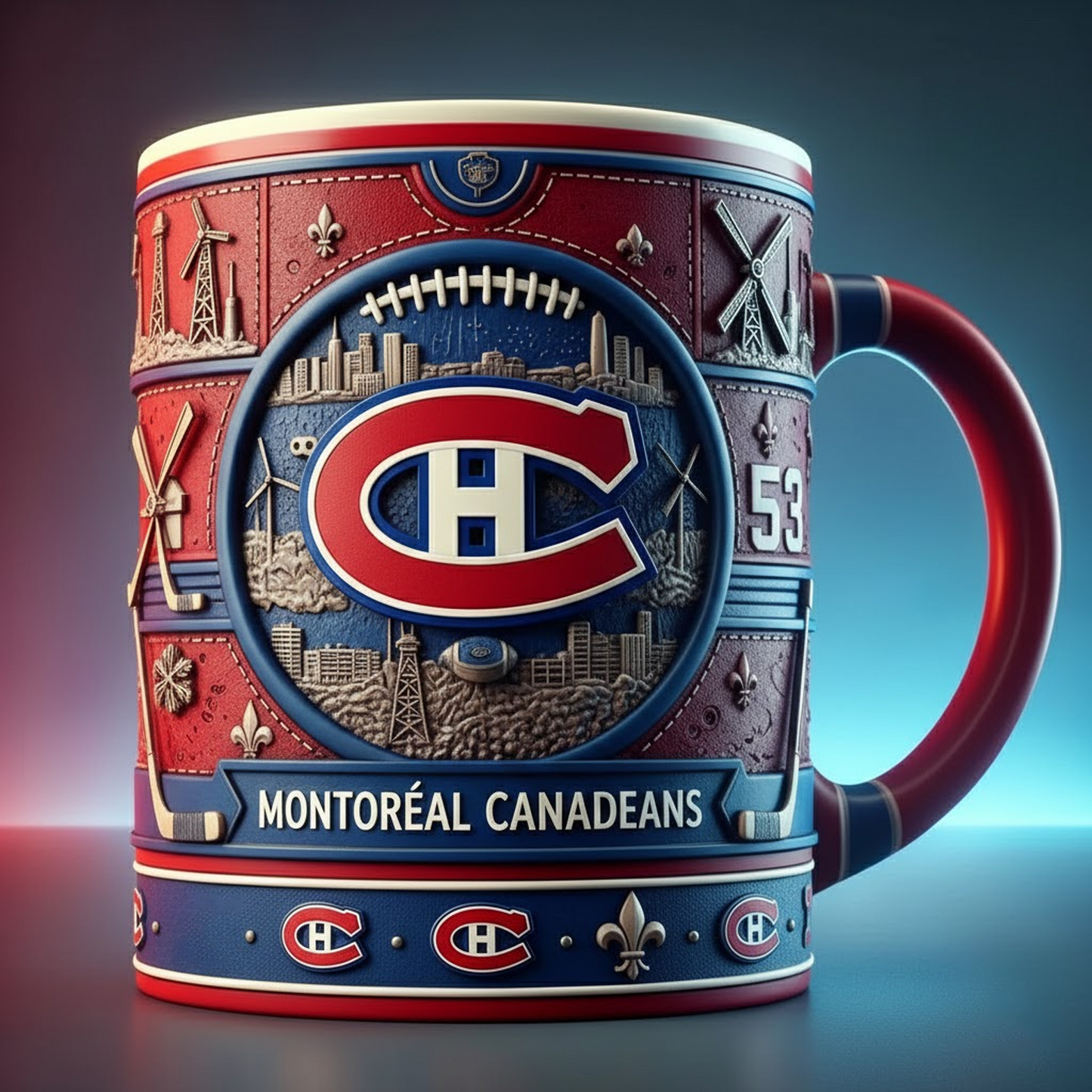 MON X NHL Hockey Commemorative Mug Collection - Limited Edition NAK NHT