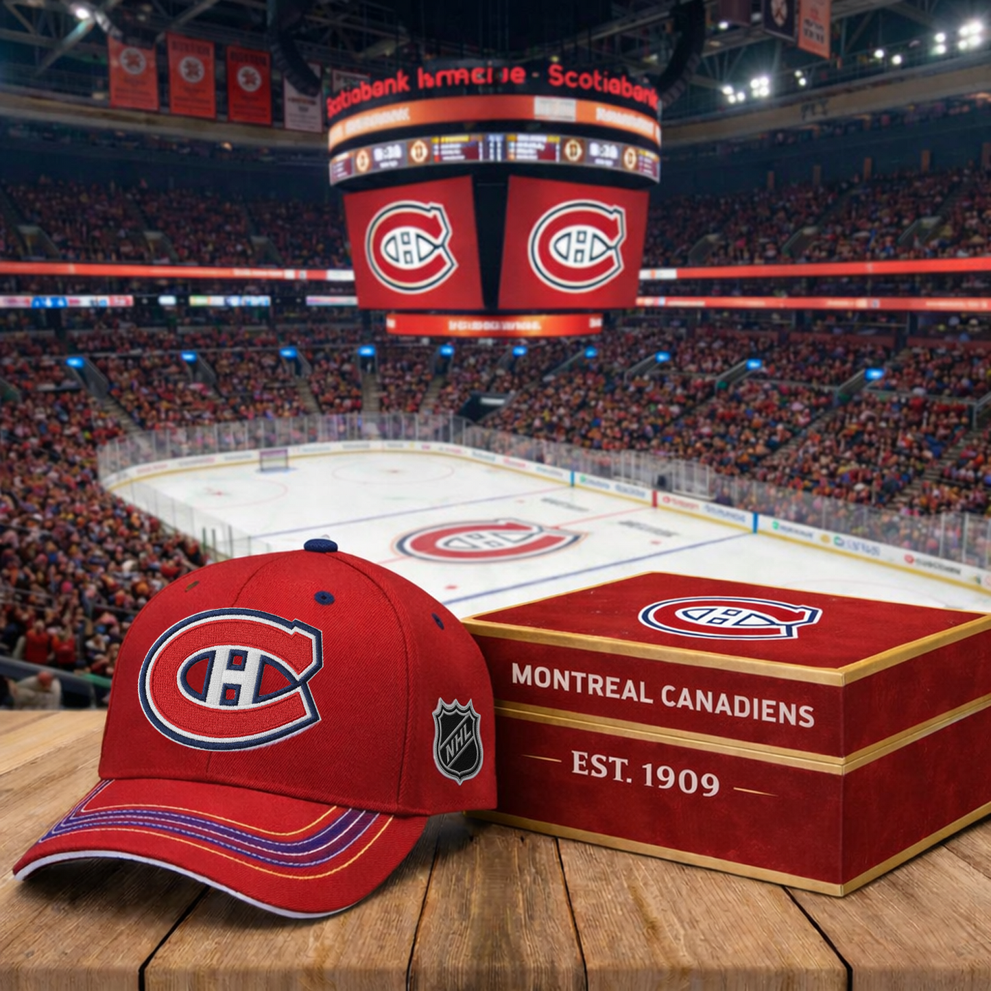 MTL x NHL Classic Fan Snapback Hat NAK NHT