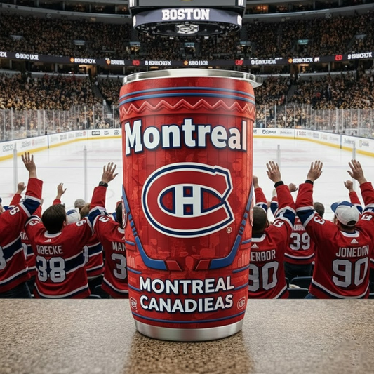 MTL X NHL mascot-shaped thermal mug NAK NHT