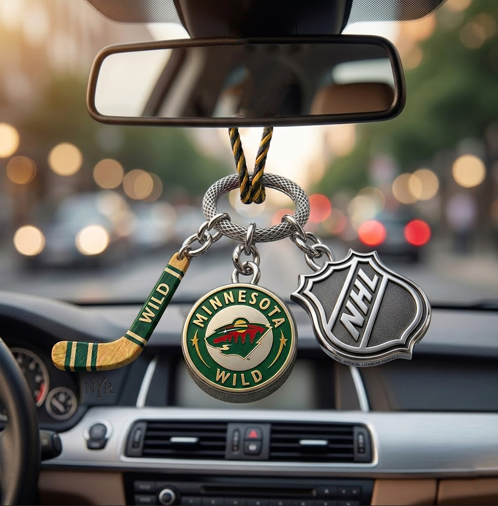 MW x NHL Custom Hockey Puck Car Charm NAK TTT