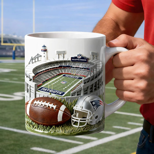 NE x NFL Legend Stadium Game Day Mug NAK NHM