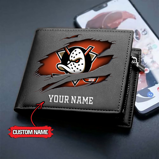 NHL x AD Custom Name Leather Wallet HLP HLPHUONG