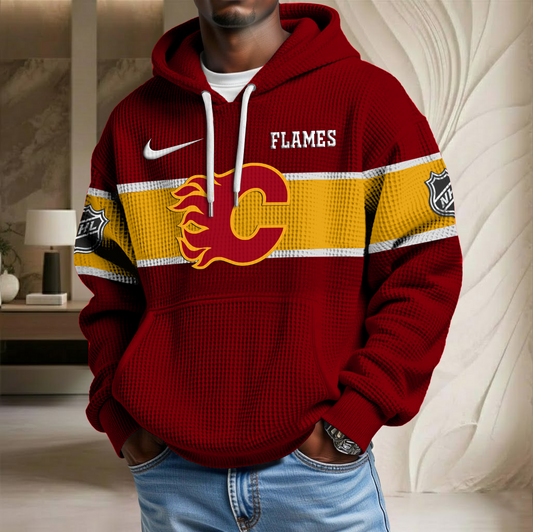 NHL x CAL Hockey Waffle Hoodie HLP HLPHUONG