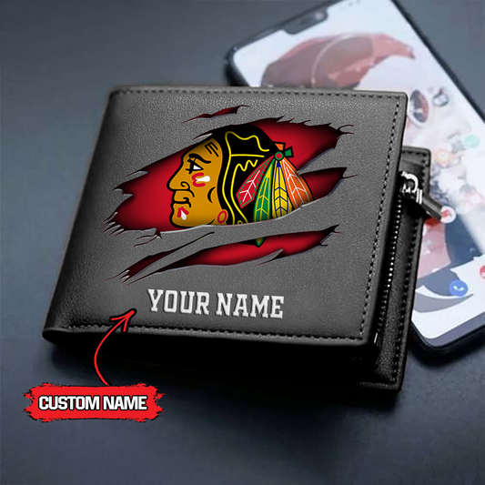 NHL x CB Custom Name Leather Wallet HLP HLPHUONG
