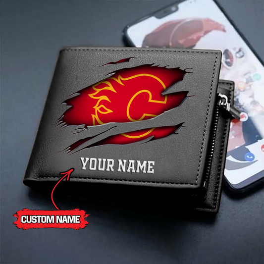 NHL x CF Custom Name Leather Wallet HLP HLPHUONG