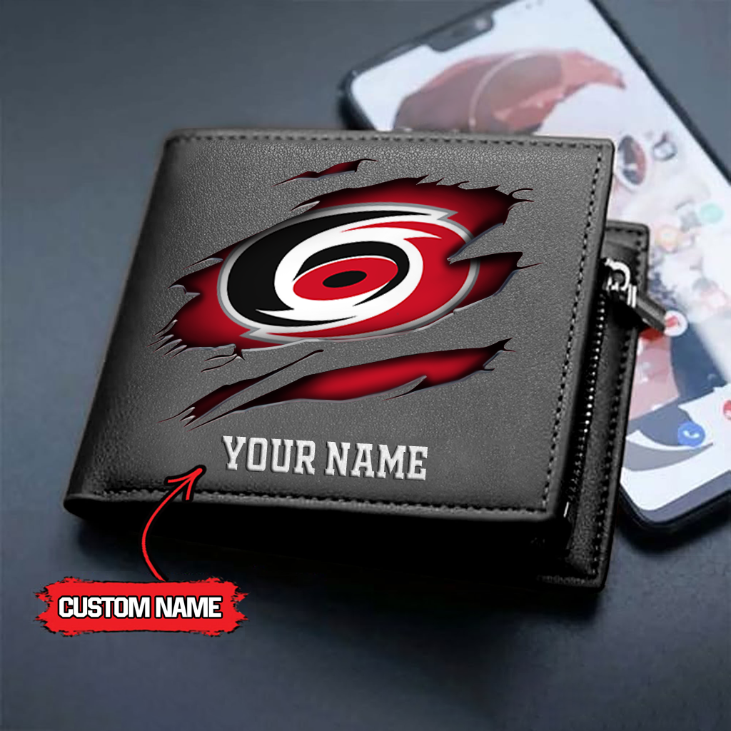 NHL x CH Custom Name Leather Wallet HLP HLPHUONG