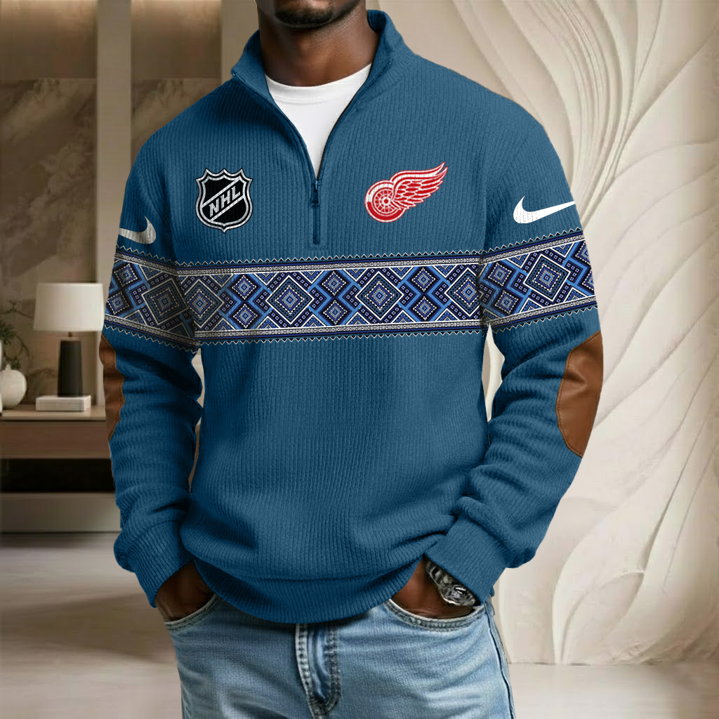 NHL x DRW Stand Collar Half-zip Sweatshirt HLP HLPHUONG