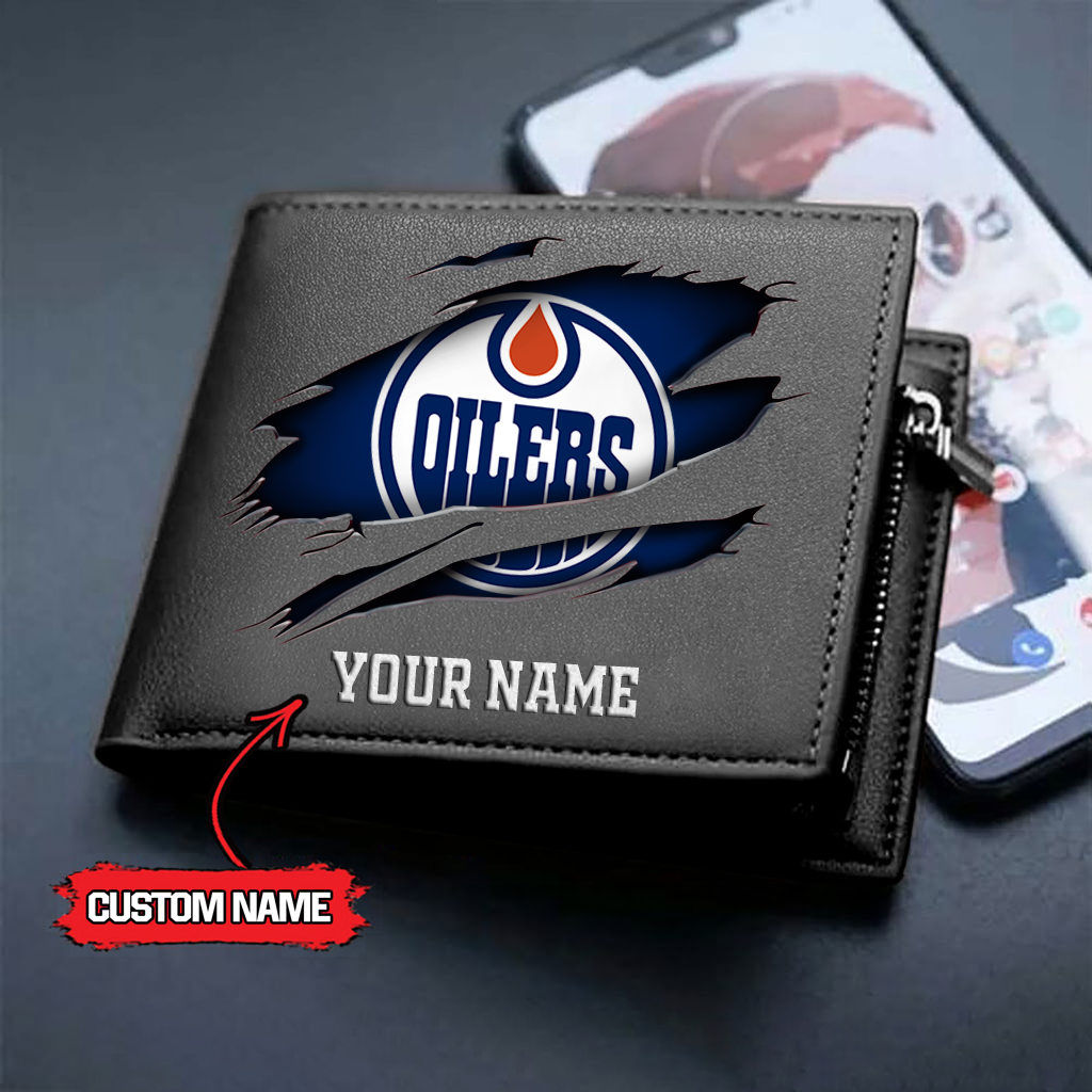 NHL x EO Custom Name Leather Wallet HLP HLPHUONG