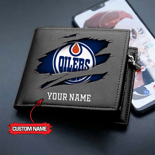 NHL x EO Custom Name Leather Wallet HLP HLPHUONG