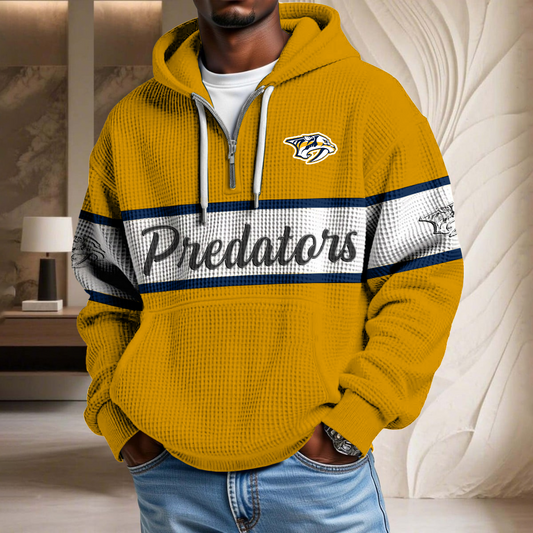 NHL x NP Waffle Half Zip Hoodie HLP HLPHUONG