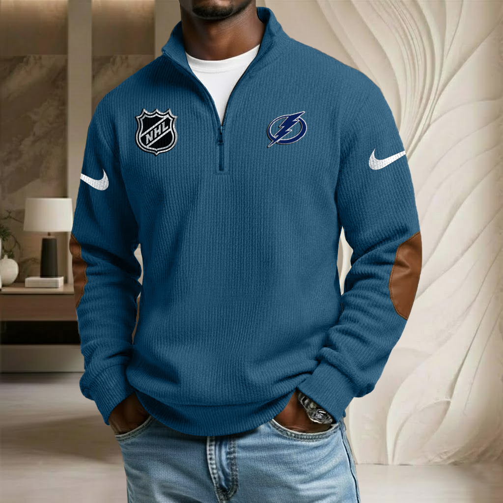 NHL x TB Sport Team Stand Collar Half-zip Sweatshirt HLP HLPHUONG