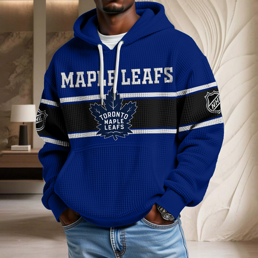 NHL x TOR Waffle Hoodie HLP HLPHUONG