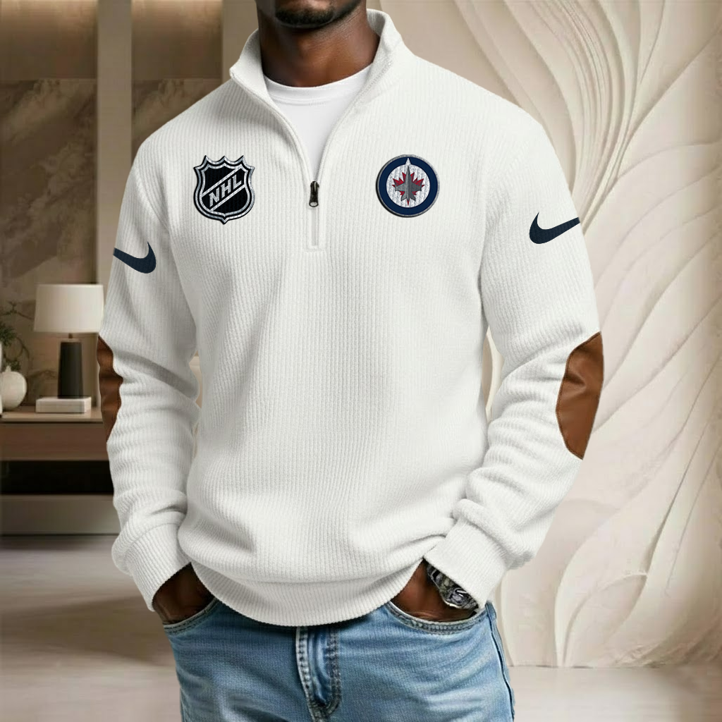 NHL x WIN Sport Team Stand Collar Half-zip Sweatshirt HLP HLPHUONG