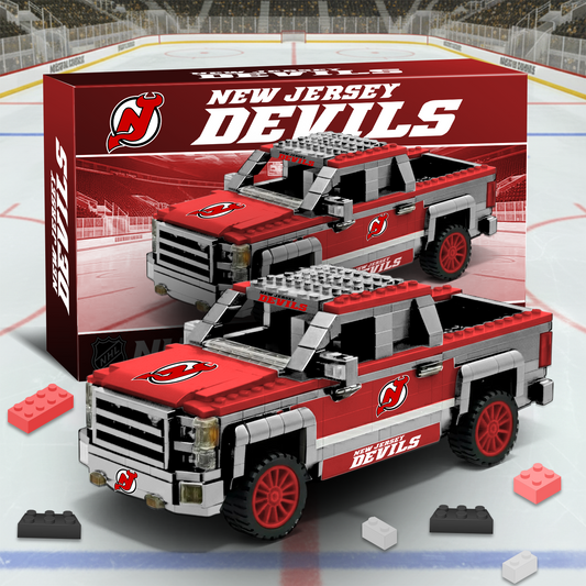 NJD NHL 3D Racing Truck Model Building Block Set V2 NAK PTTD