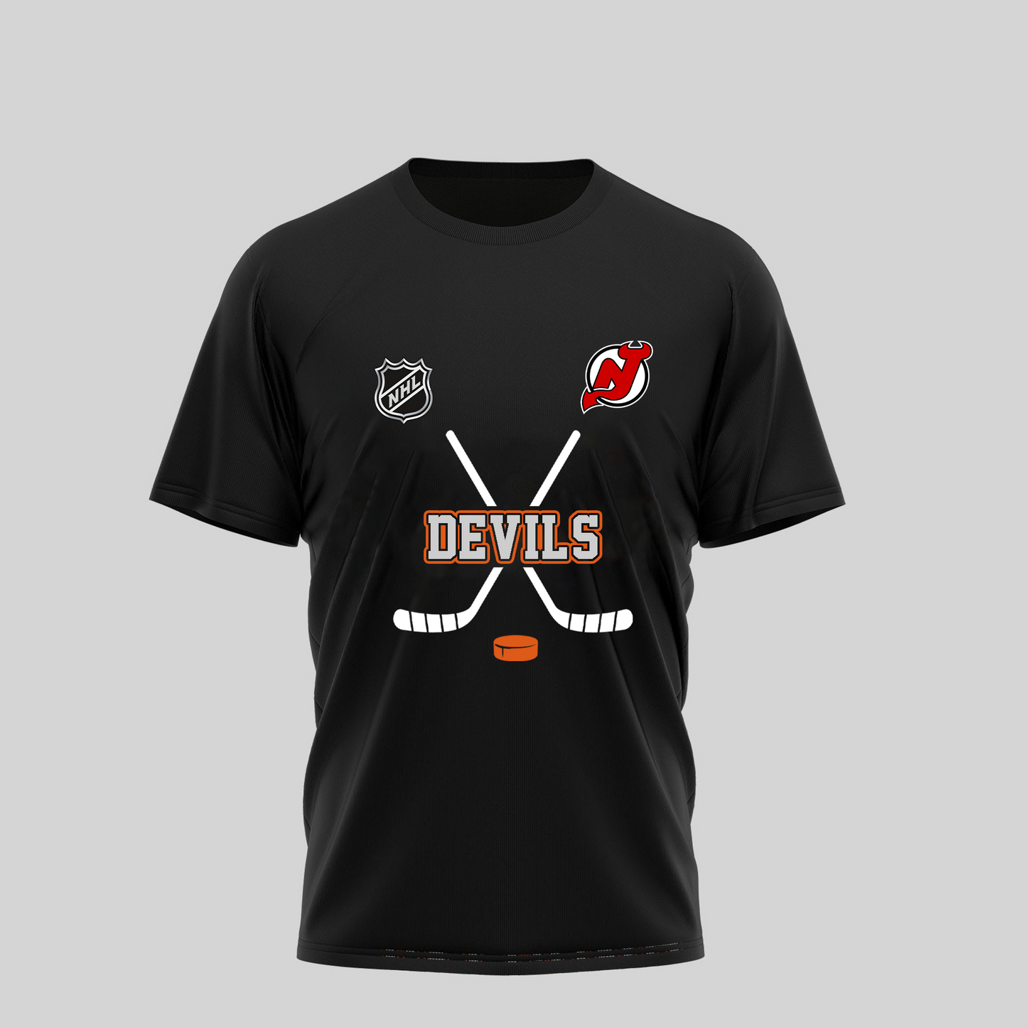 NJD Premium NHL Motorcycle 3D Shirt DDT CTND