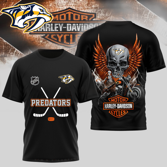 NP Premium NHL Motorcycle 3D Shirt DDT CTND