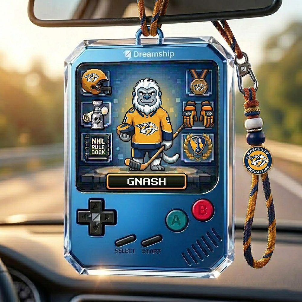 NP x Classic NHL Hockey Car Ornaments NAK TTT