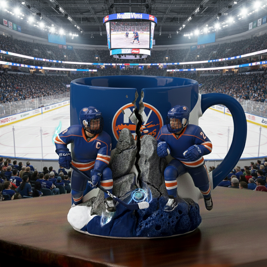 NYI x NHL Clash Mug - Personalized Gifts NAK CTKT