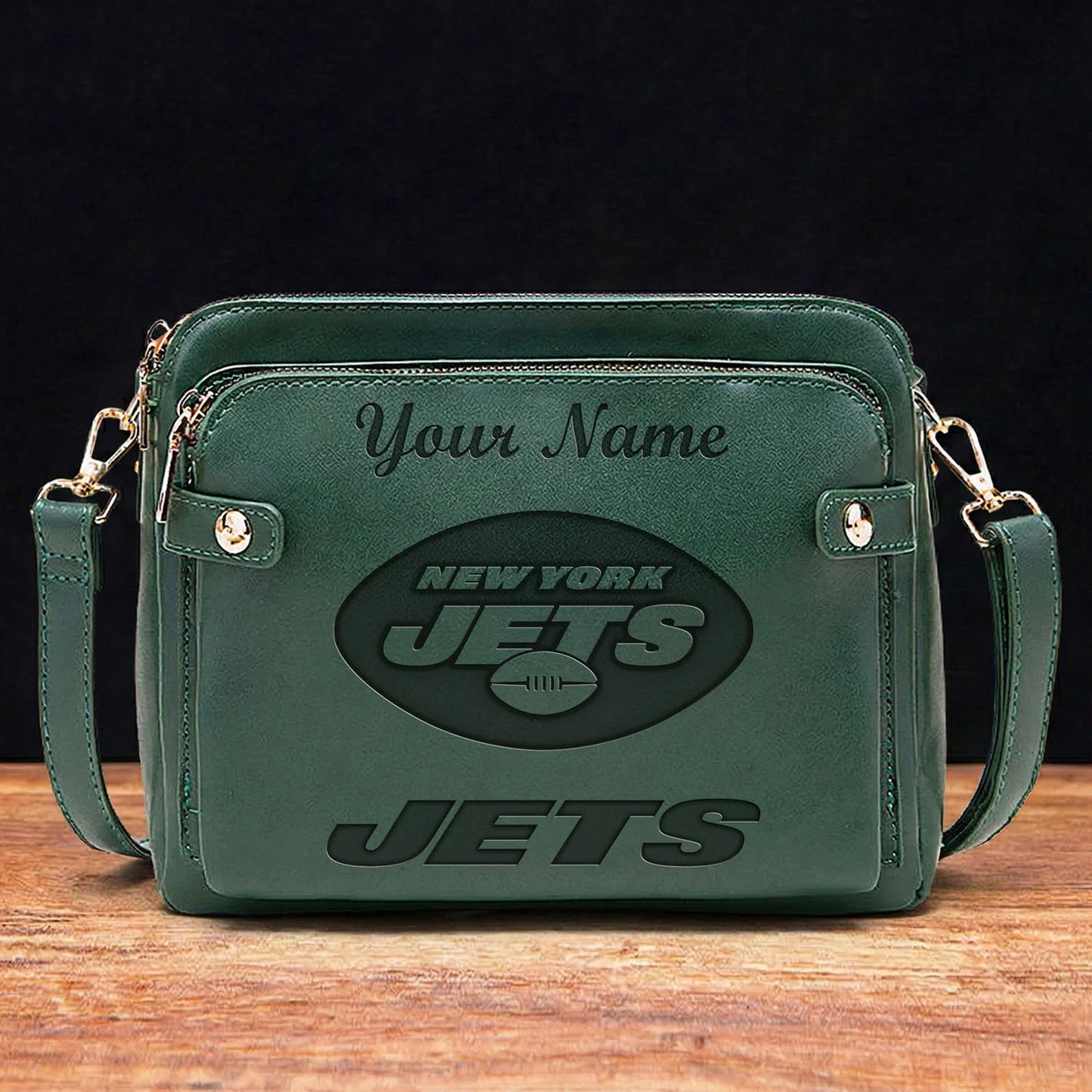 NYJ x NFL Shoulder Crossbody Handbag DATND TANTD