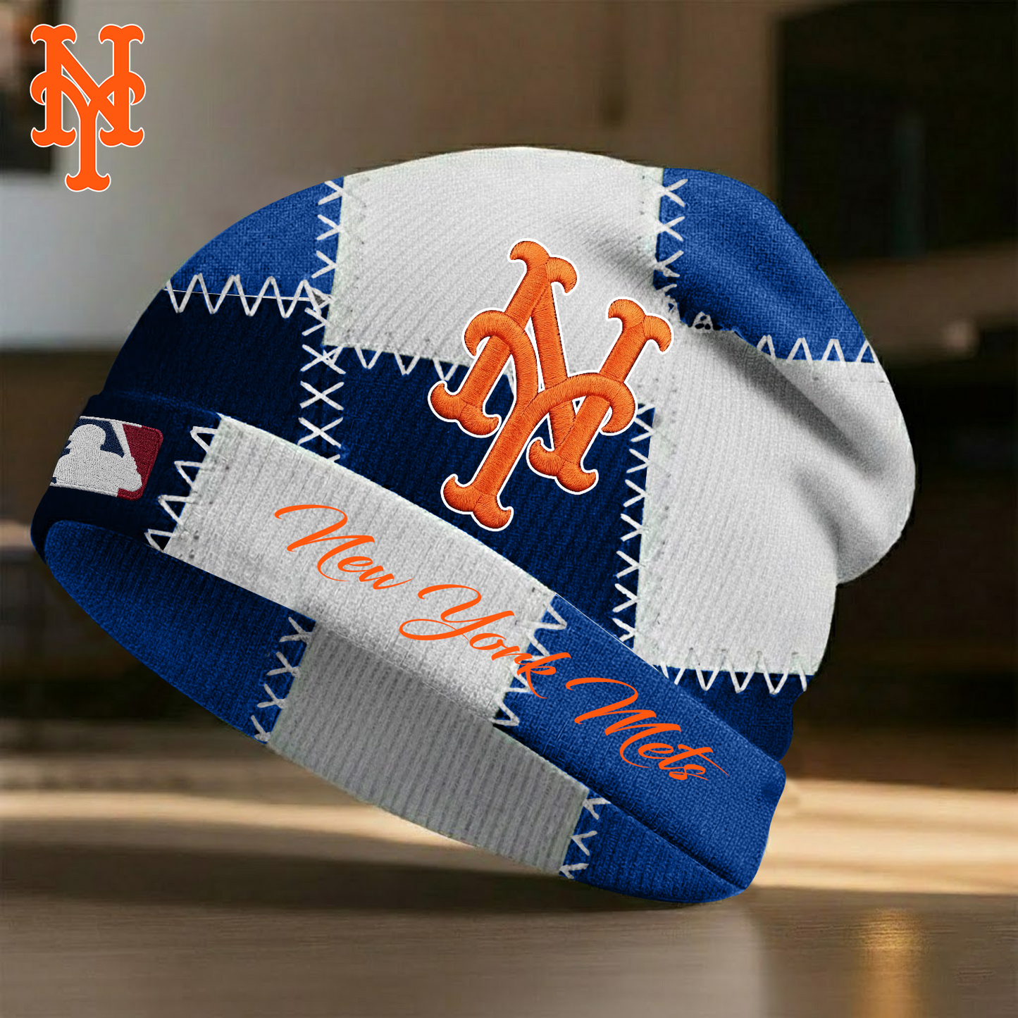 NYM X MLB Custom Name Beanie Hat Gifts For Fans - Limited Edition NAK NHT