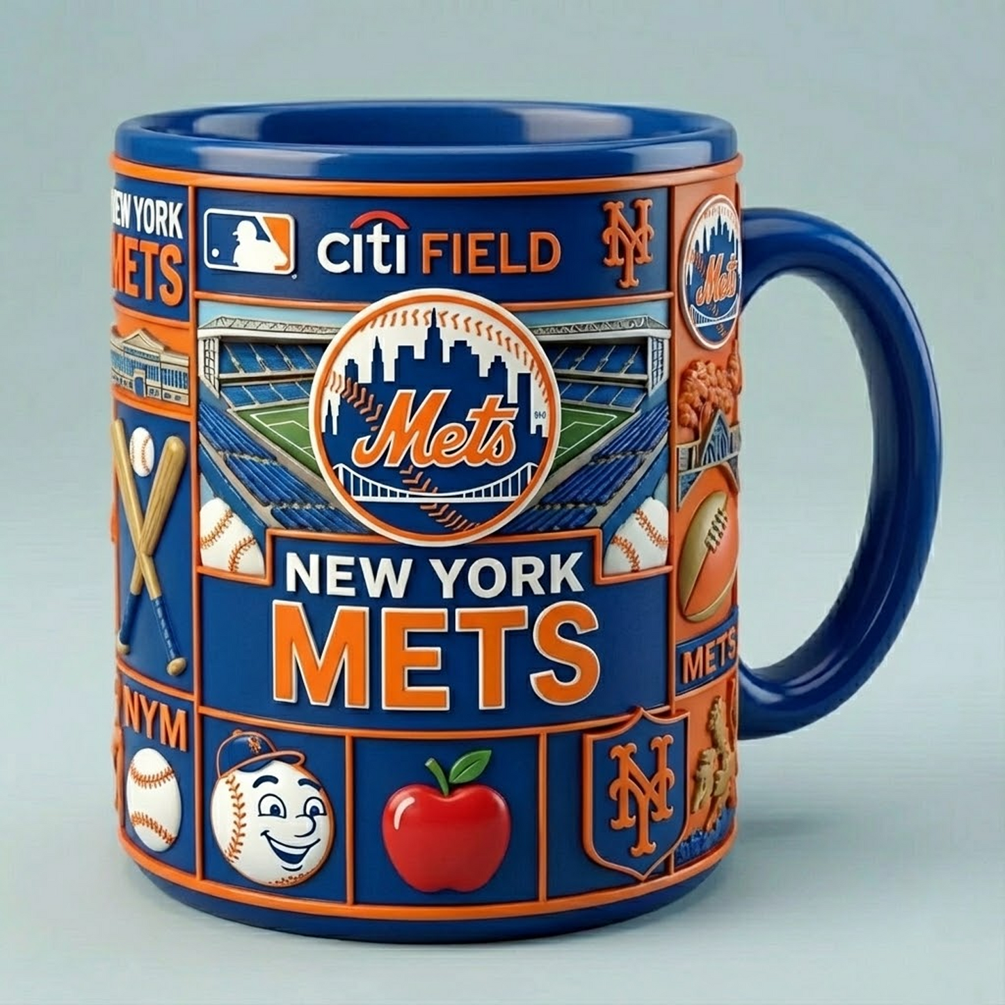 NYM X MLB football team Mug Series - Limited Edition Collectible NAK NHT