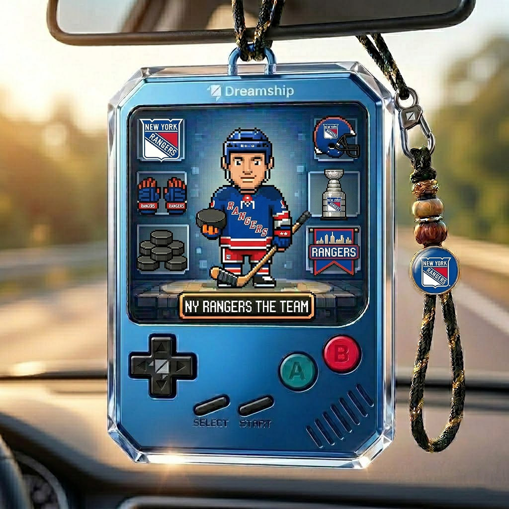 NYR x Classic NHL Hockey Car Ornaments NAK TTT