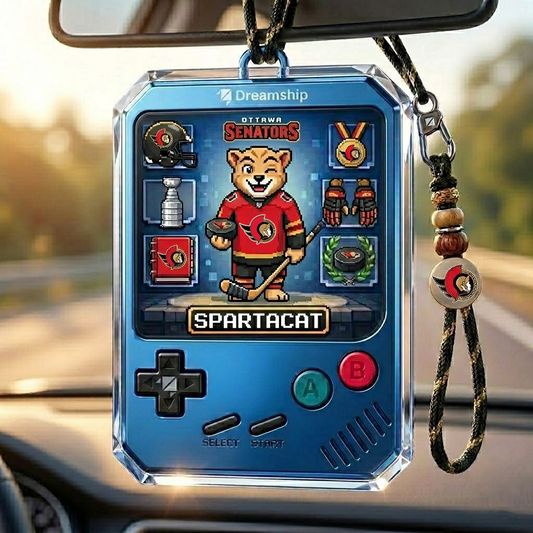 OS x Classic NHL Hockey Car Ornaments NAK TTT