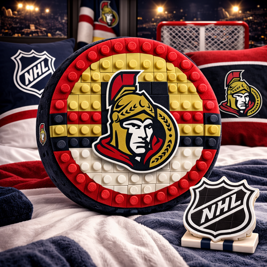 OTT x NHL Hockey Logo Plush Pillow NAK NHT