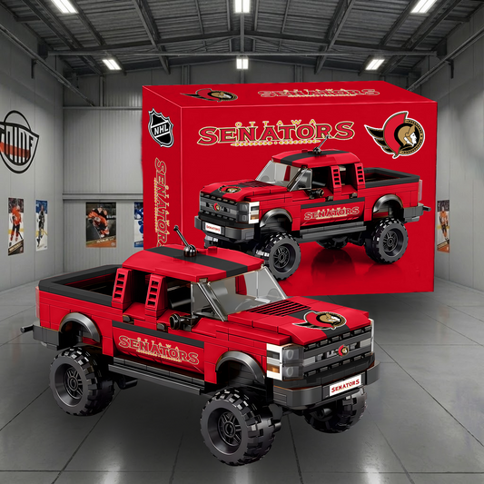 OTT X NHL Raptor pickup truck building block set NAK NHT