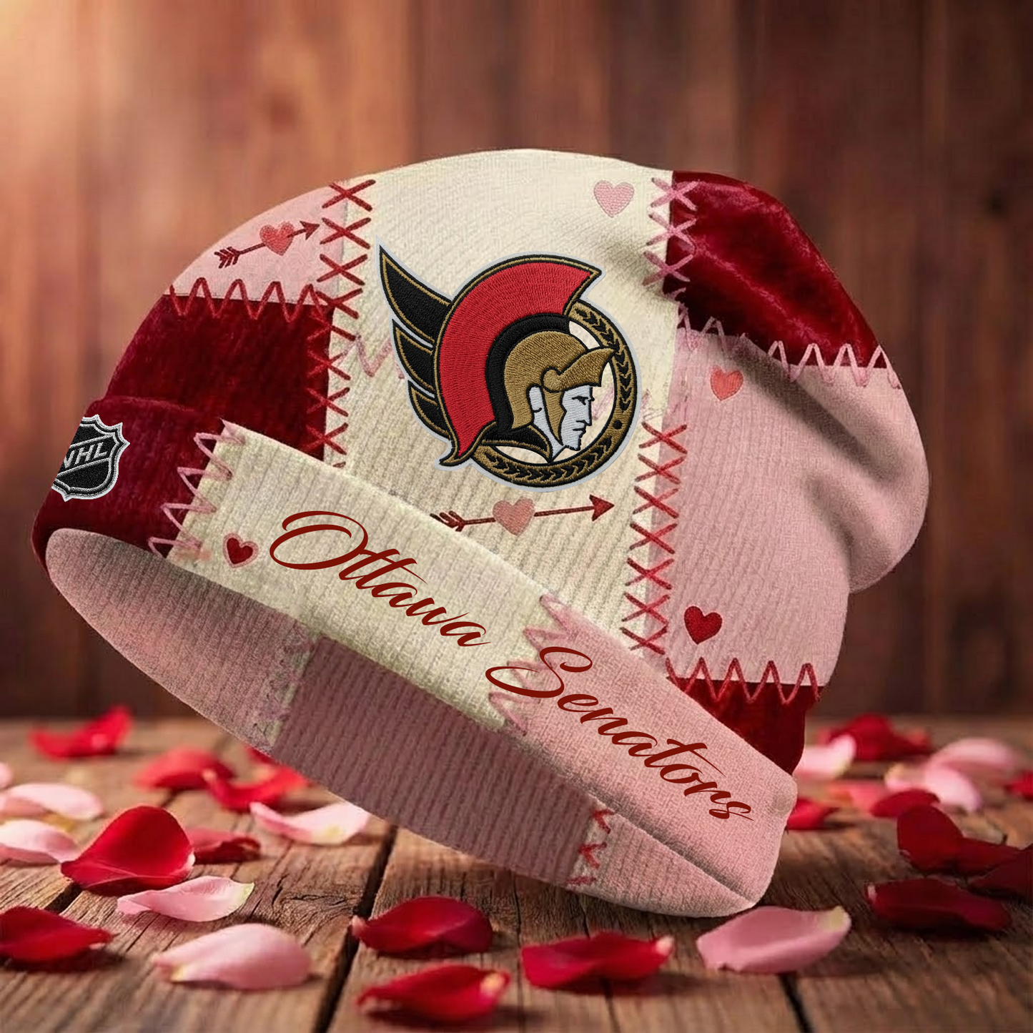 OTT X NHL Warm Hearts Beanie - Valentine Gift V1 NAK NHT