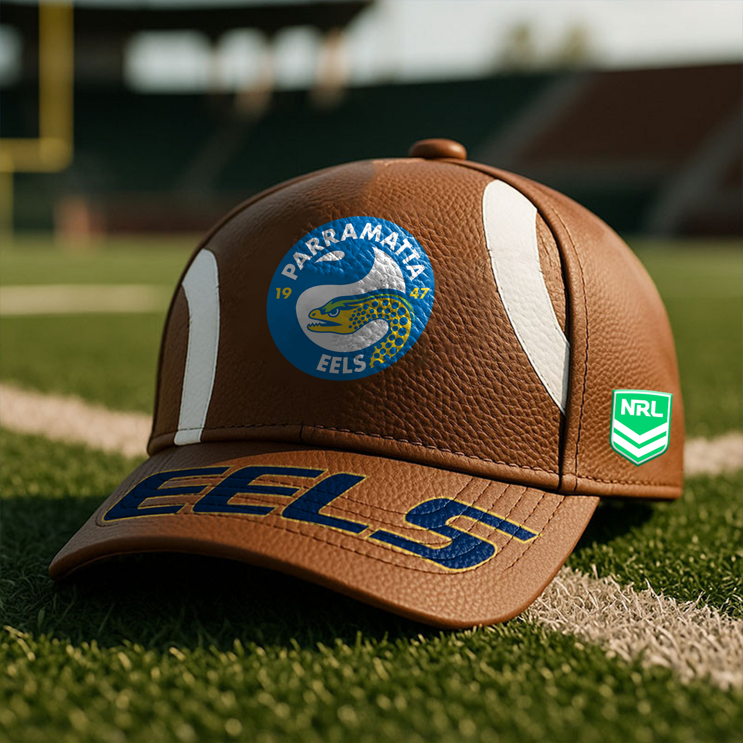 PAR x NRL Football Special Brown Classic Cap DATND TANTD