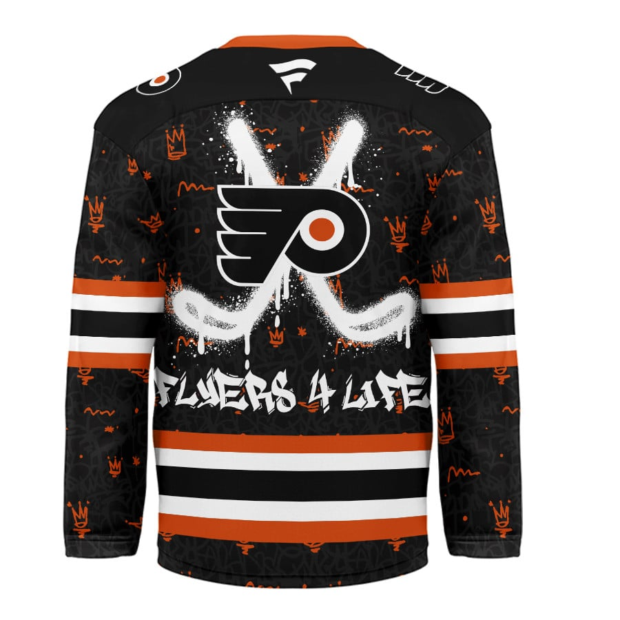 PF Premium NHL Graffiti My Team 4 Life Hockey Jersey DDT NTL