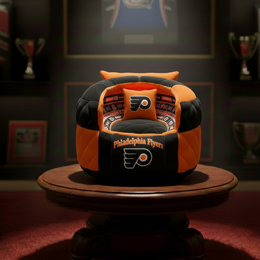 PF x NHL Sport Stadium Custom Shaped Pillow - Personalized Gifts For Sport Lovers NAK CTKT