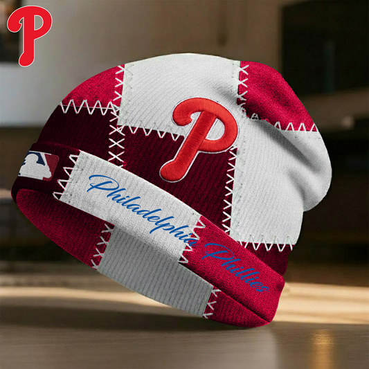 PHI X MLB Custom Name Beanie Hat Gifts For Fans - Limited Edition NAK NHT