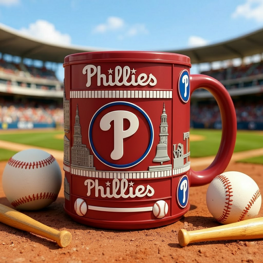PHI X MLB Iconic City Baseball Mug V1 NAK NHT