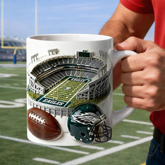 PHI x NFL Legend Stadium Game Day Mug NAK NHM