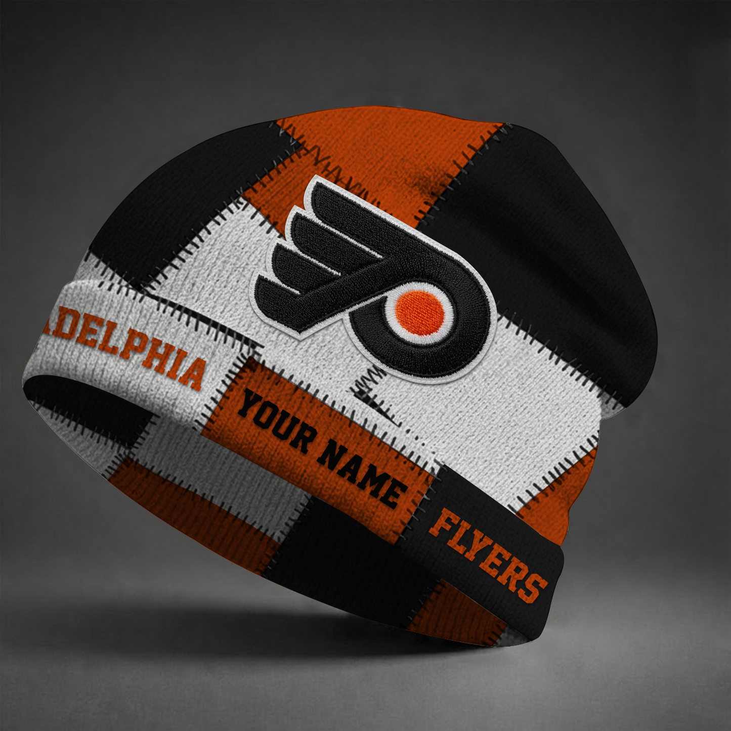 PHI X NHL Custom Name Beanie Hat Gifts For Fans - Limited Edition NAK NHT