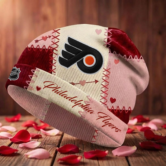 PHI X NHL Warm Hearts Beanie - Valentine Gift V1 NAK NHT
