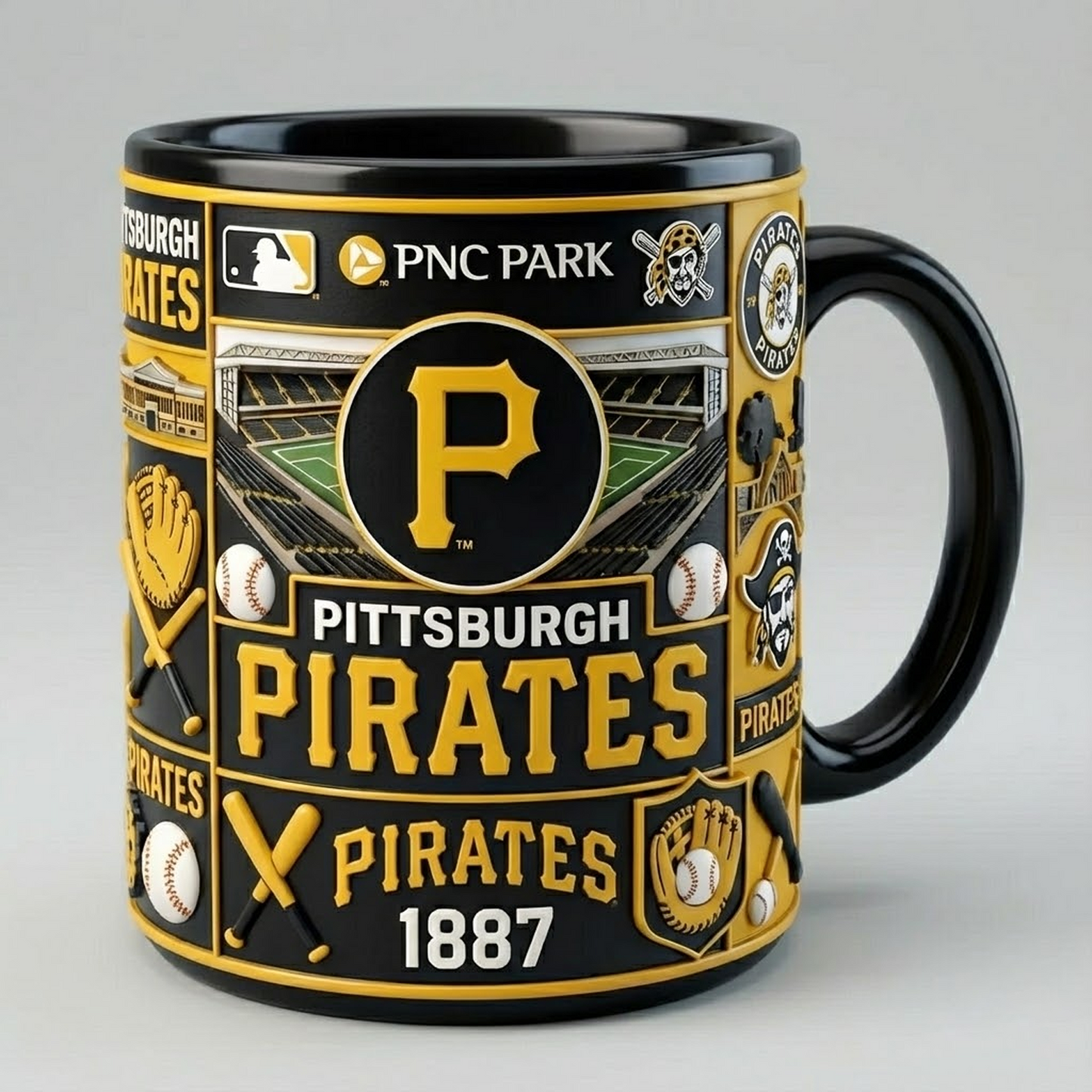 PIT X MLB football team Mug Series - Limited Edition Collectible NAK NHT