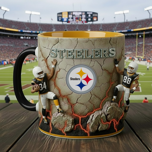 PIT X NFL Coffee Accent Mug - Personalized Gifts NAK NHT