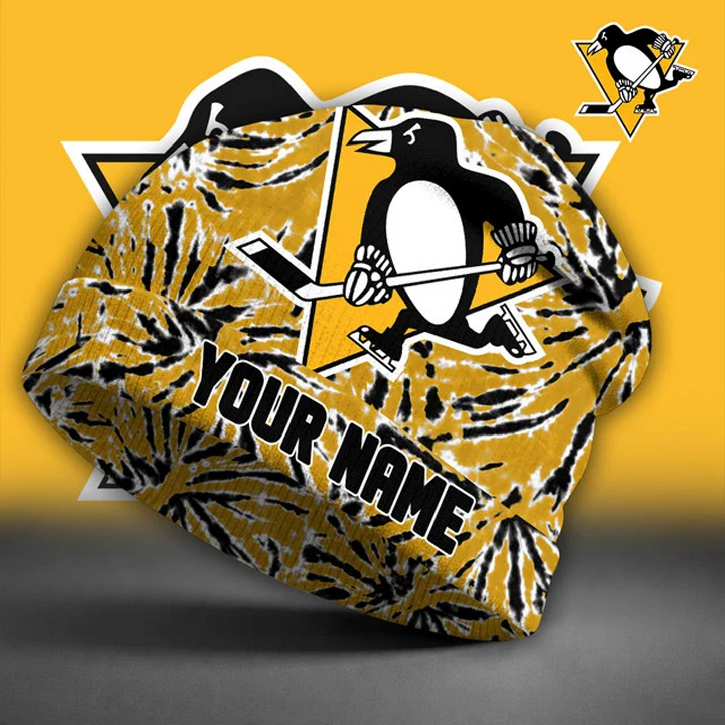 PIT X NHL Beanie Hat Custom Name Gifts For Fans - Limited Edition NAK NHT