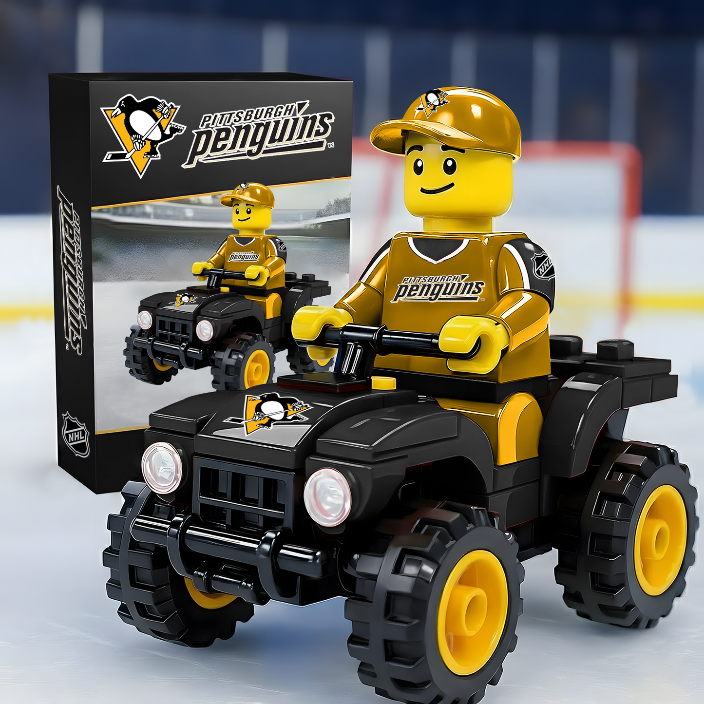 PIT X NHL Team Off-Road Vehicle Building Block Set NAK NHT