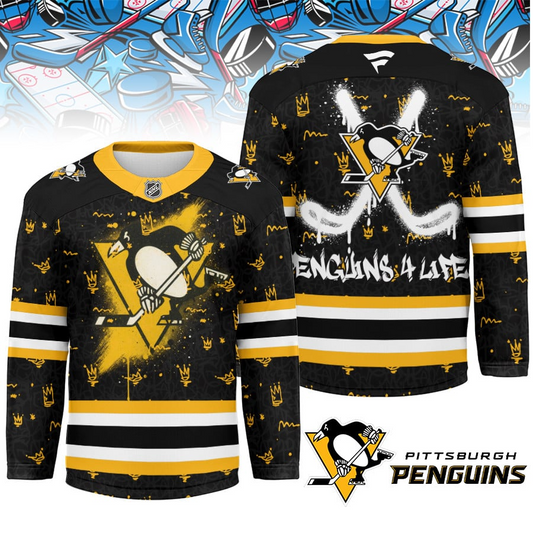 PP Premium NHL Graffiti My Team 4 Life Hockey Jersey DDT NTL