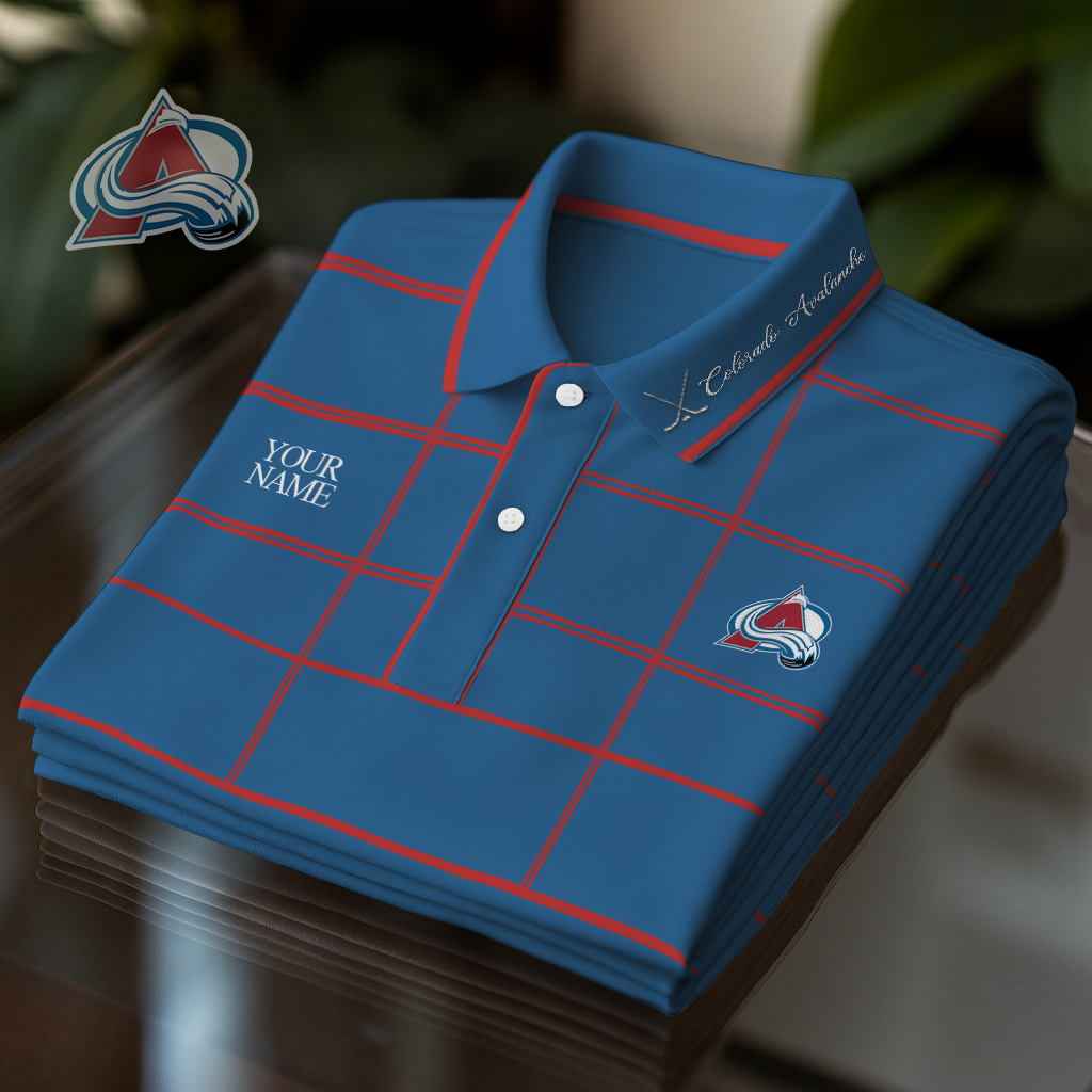 Premium CA x NHL Polo Long Sleeve V1 NAK CTKT
