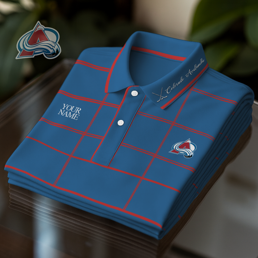 Premium CA x NHL Polo Long Sleeve V1 NAK CTKT