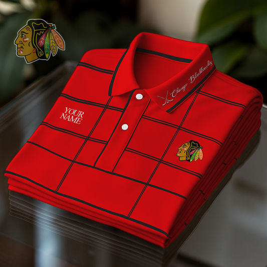 Premium CB x NHL Polo Long Sleeve V1 NAK CTKT