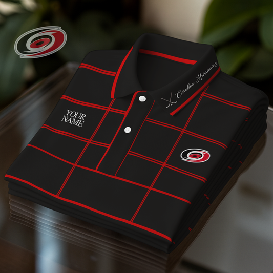 Premium CH x NHL Polo Long Sleeve V1 NAK CTKT