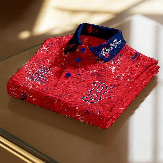 Premium MLB BRX Splatter Polo T-shirt v1 NMD NHM