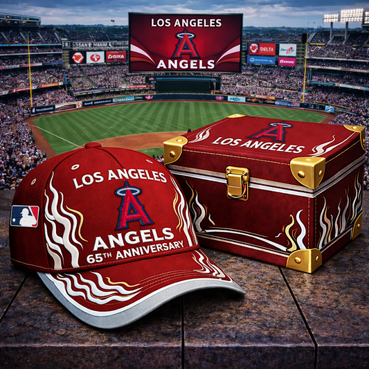 Premium MLB LAA Anniversary Flame Edition Cap V8 NMD TTV