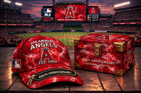 Premium MLB LAA Anniversary Tie-Dye Heritage Zipper Cap V9 NMD CTKT